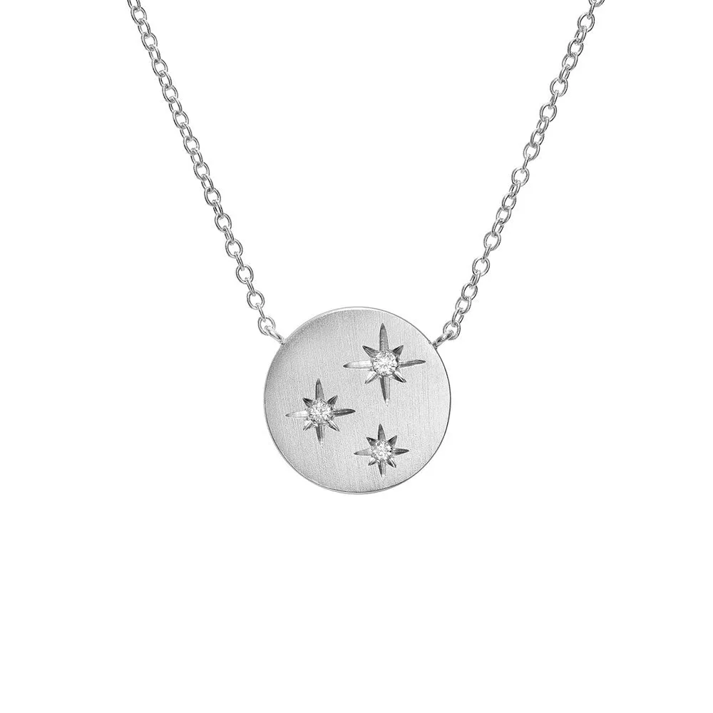 Starry Disc Mini Necklace