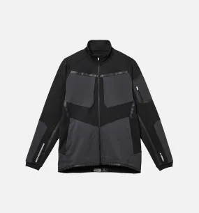 Stockhorn Fleece Mens Jacket - Black/White