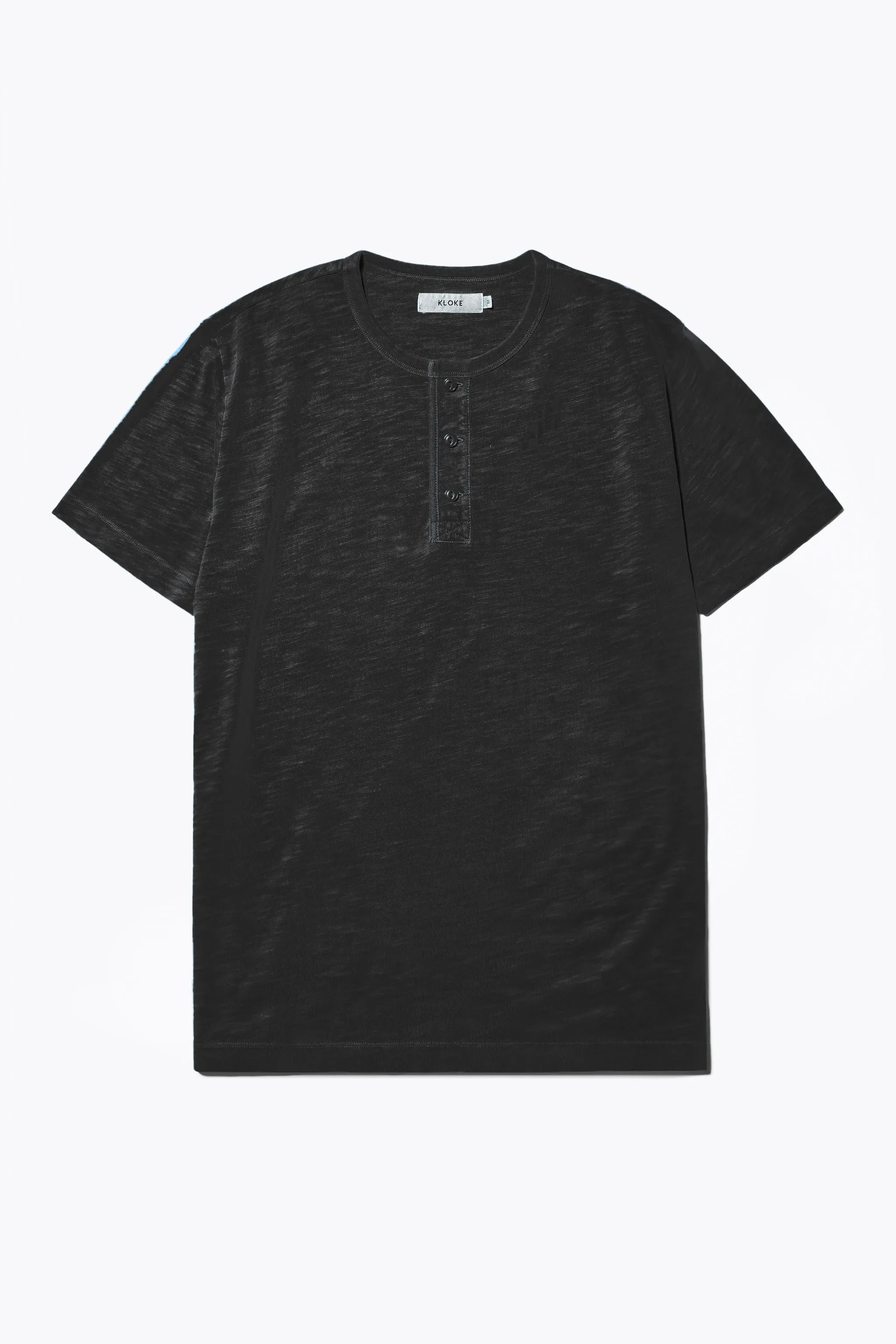 Stratus Henley T-Shirt Vintage Black