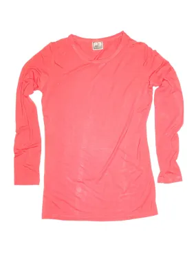 Stretch Bamboo Women's Long Sleeve Crew Neck