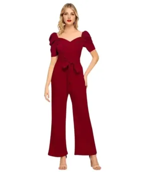 Stylish Women Polyester Basic Jumpsuit