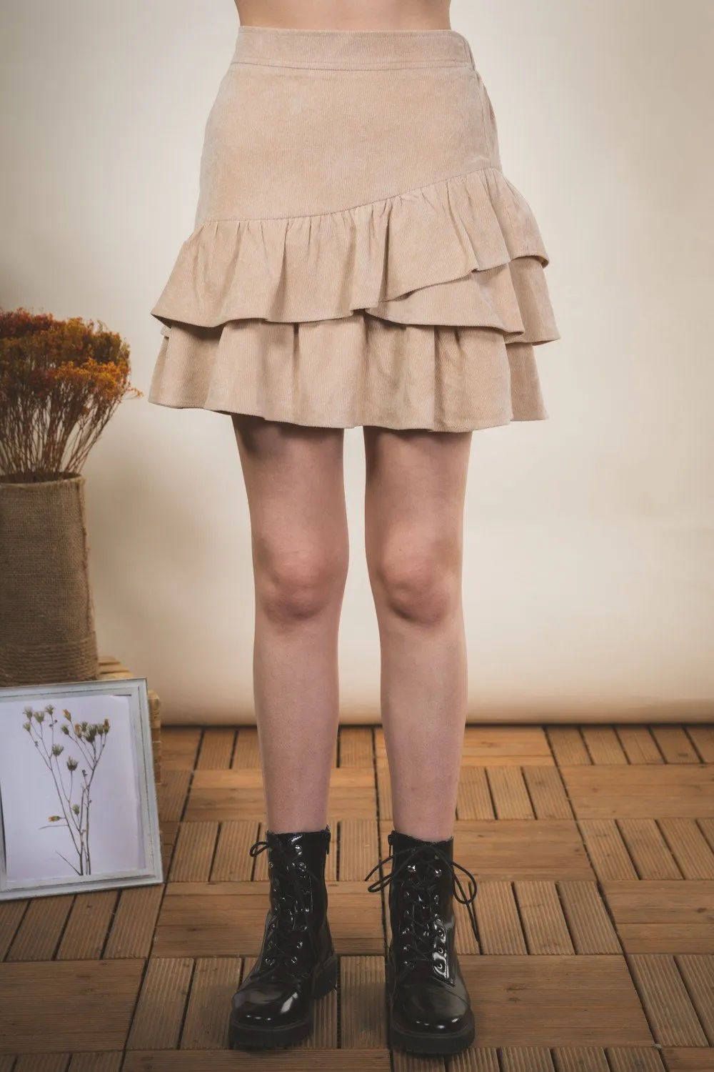 Sweet On Me Skirt - Beige