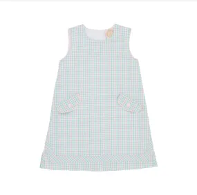 Taylor Tunic Dress- Sir Proper's Preppy Plaid/Palm Beach Pink