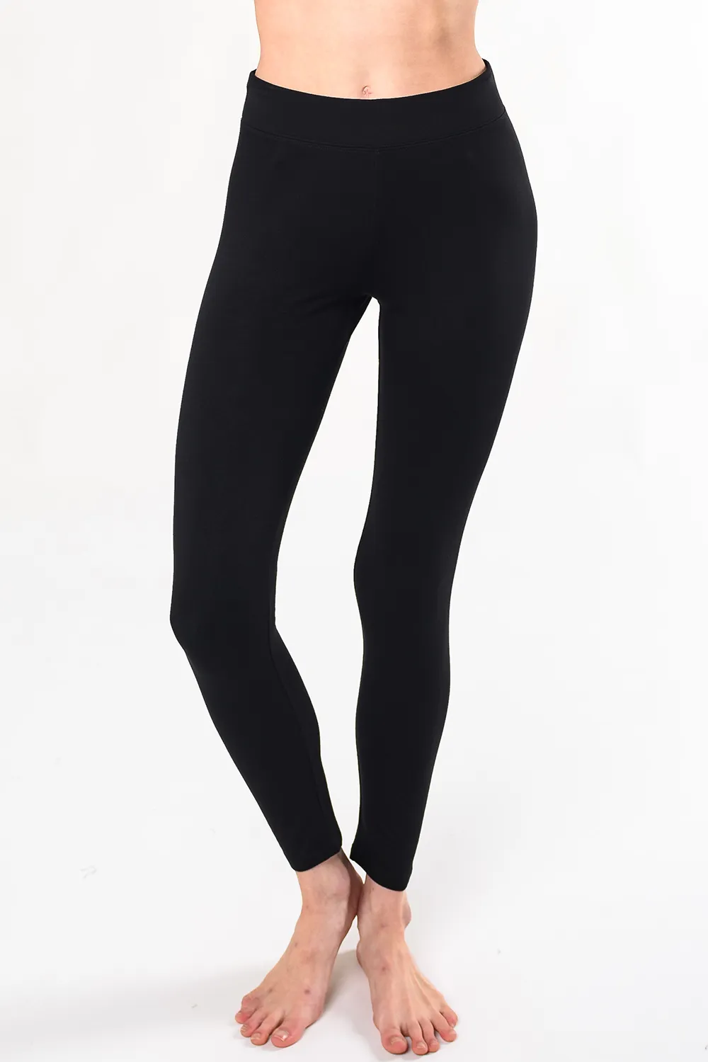 Terrera Terry Bamboo Leggings - Black