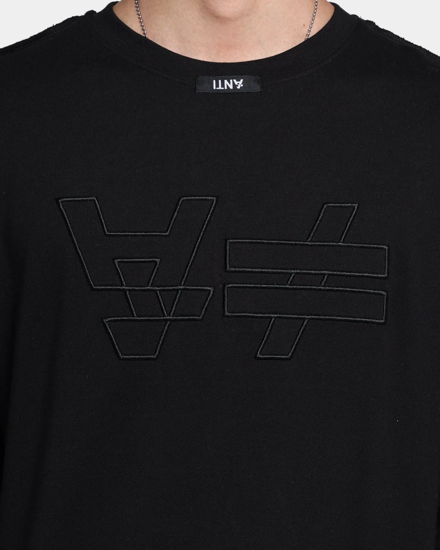 The Anti Order Future Symbolism Long Sleeve T-Shirt Black/Black