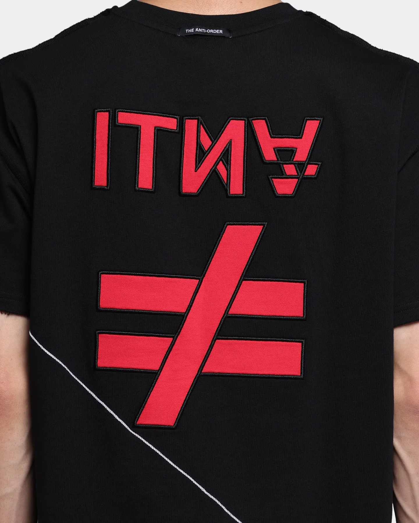 The Anti Order Future Symbolism Non Seam T-Shirt Black/Red