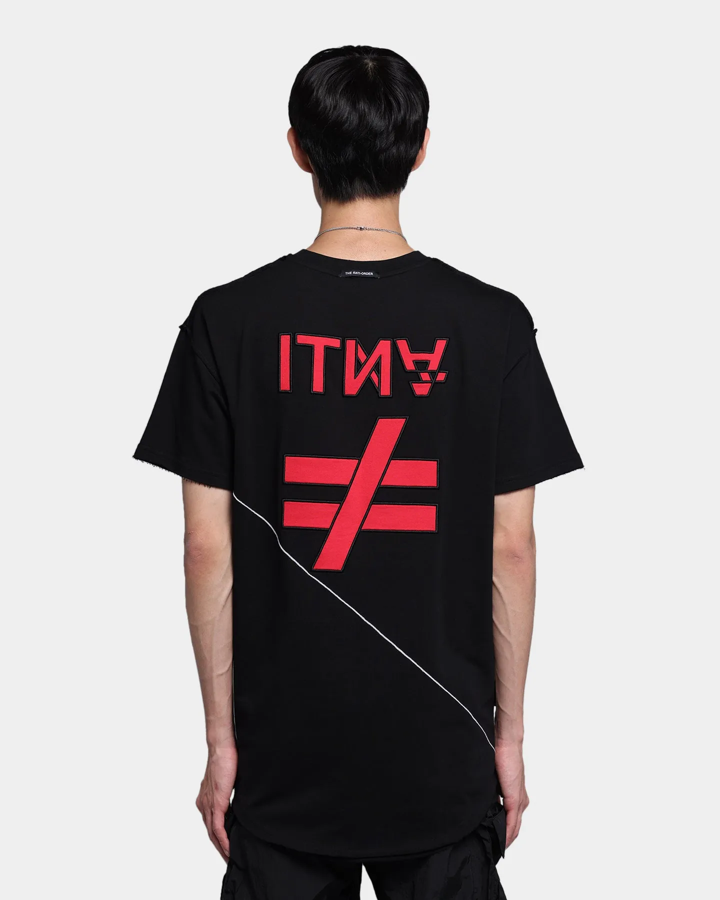 The Anti Order Future Symbolism Non Seam T-Shirt Black/Red