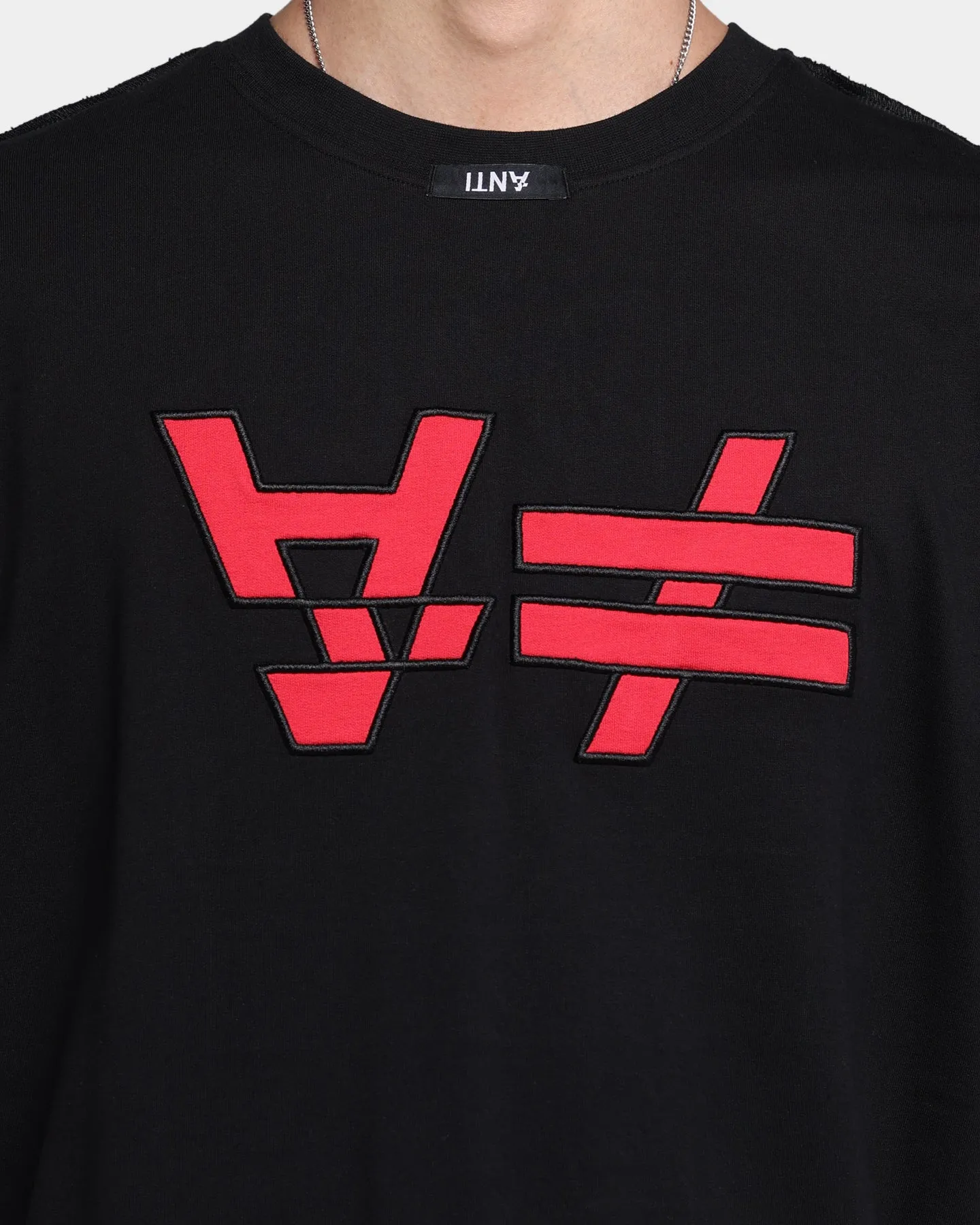 The Anti Order Future Symbolism Non Seam T-Shirt Black/Red