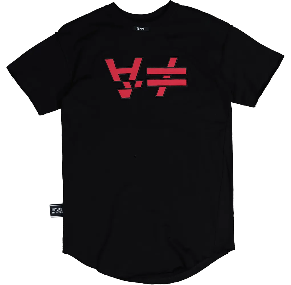 The Anti Order Future Symbolism Non Seam T-Shirt Black/Red