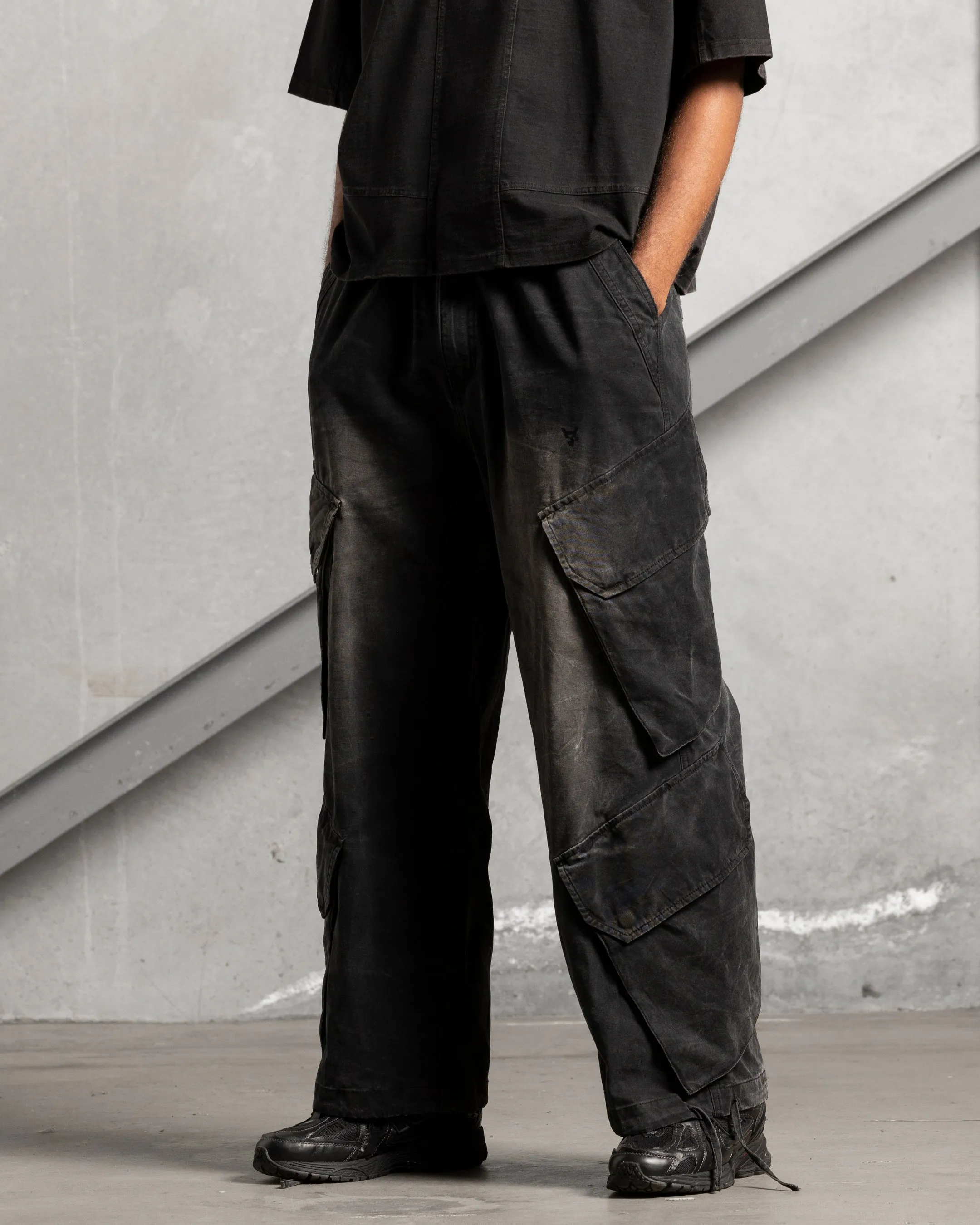 The Anti Order Hurtlocker Parachute Pants Vintage Black