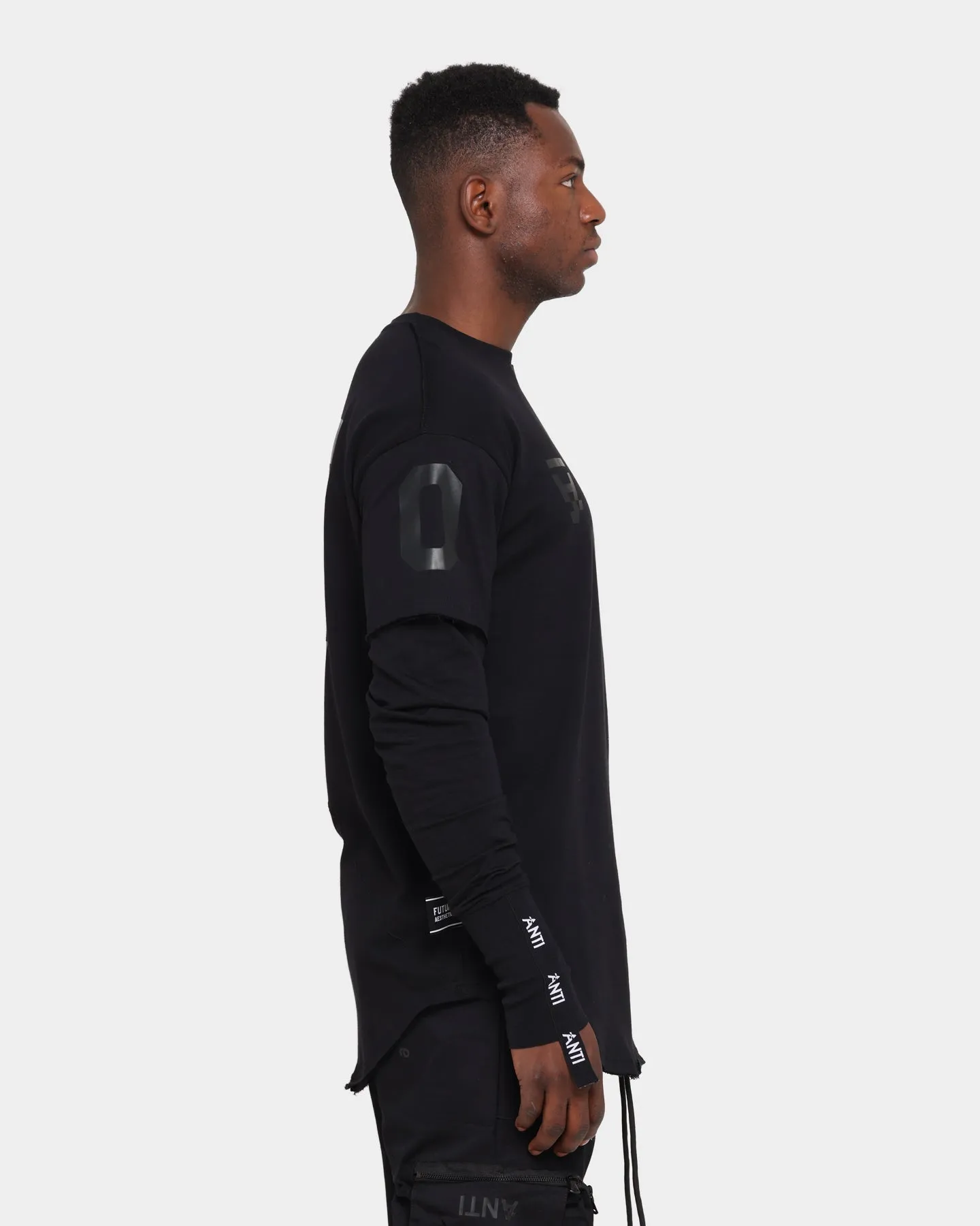 The Anti Order Hyphen ATD Long Sleeve T-Shirt Black/Black