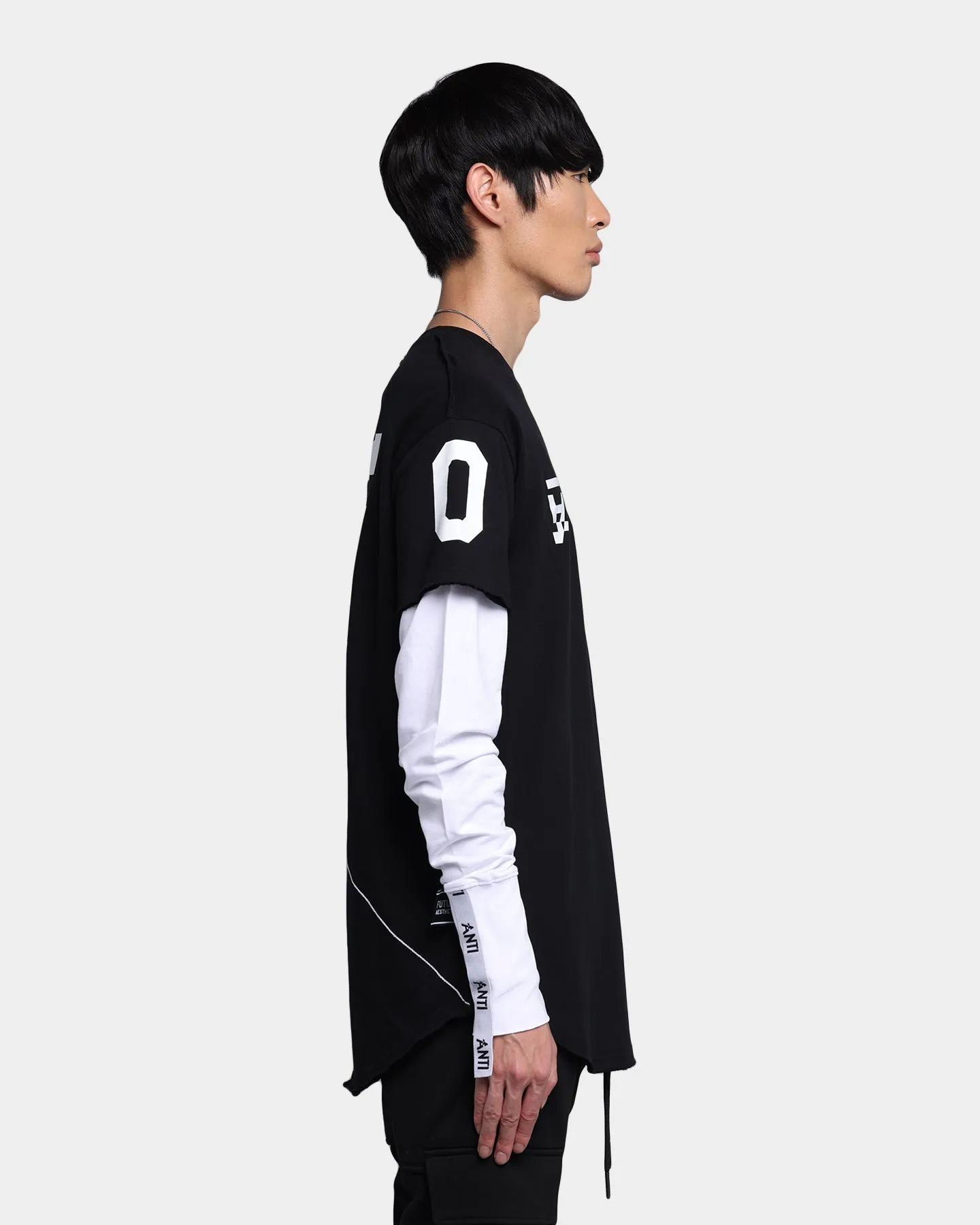 The Anti Order Hyphen ATD Long Sleeve T-Shirt Black/White