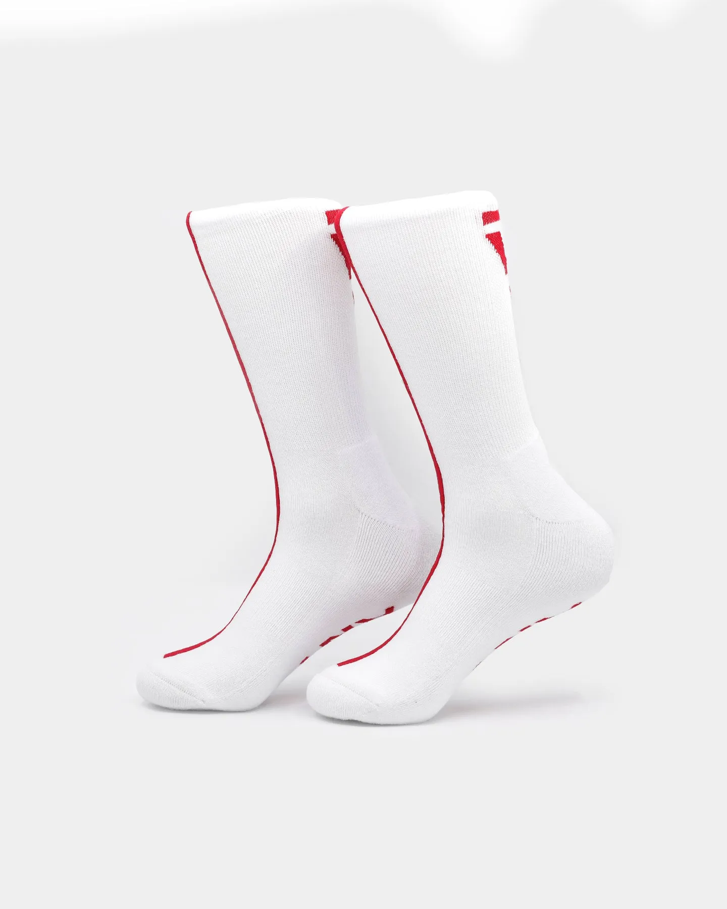 The Anti Order Hyphen ATD Sock White/Red