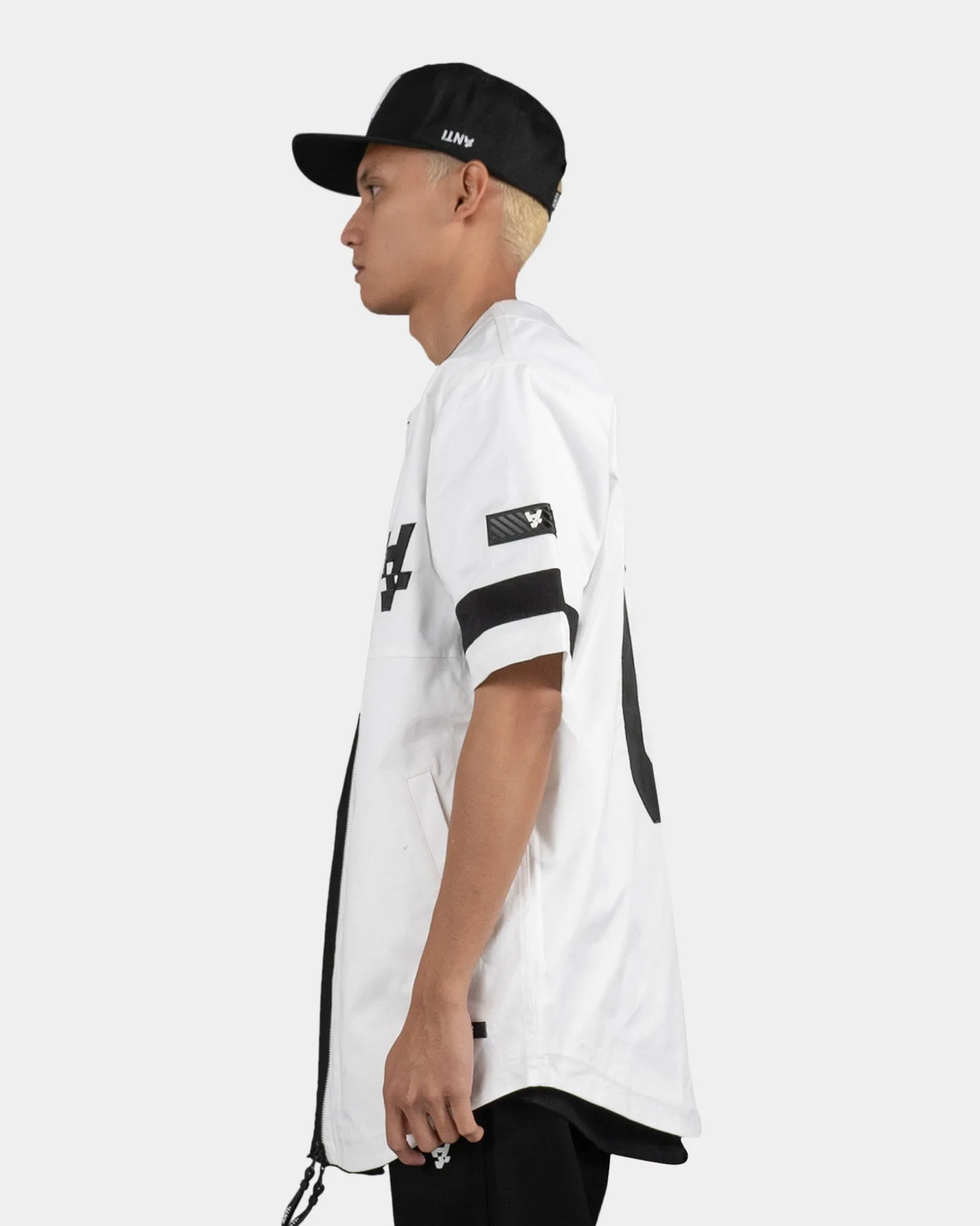 The Anti Order K Town Leisure Baseball Jersey White/Black