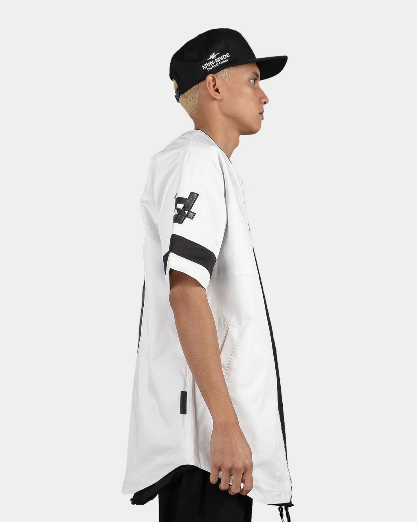 The Anti Order K Town Leisure Baseball Jersey White/Black