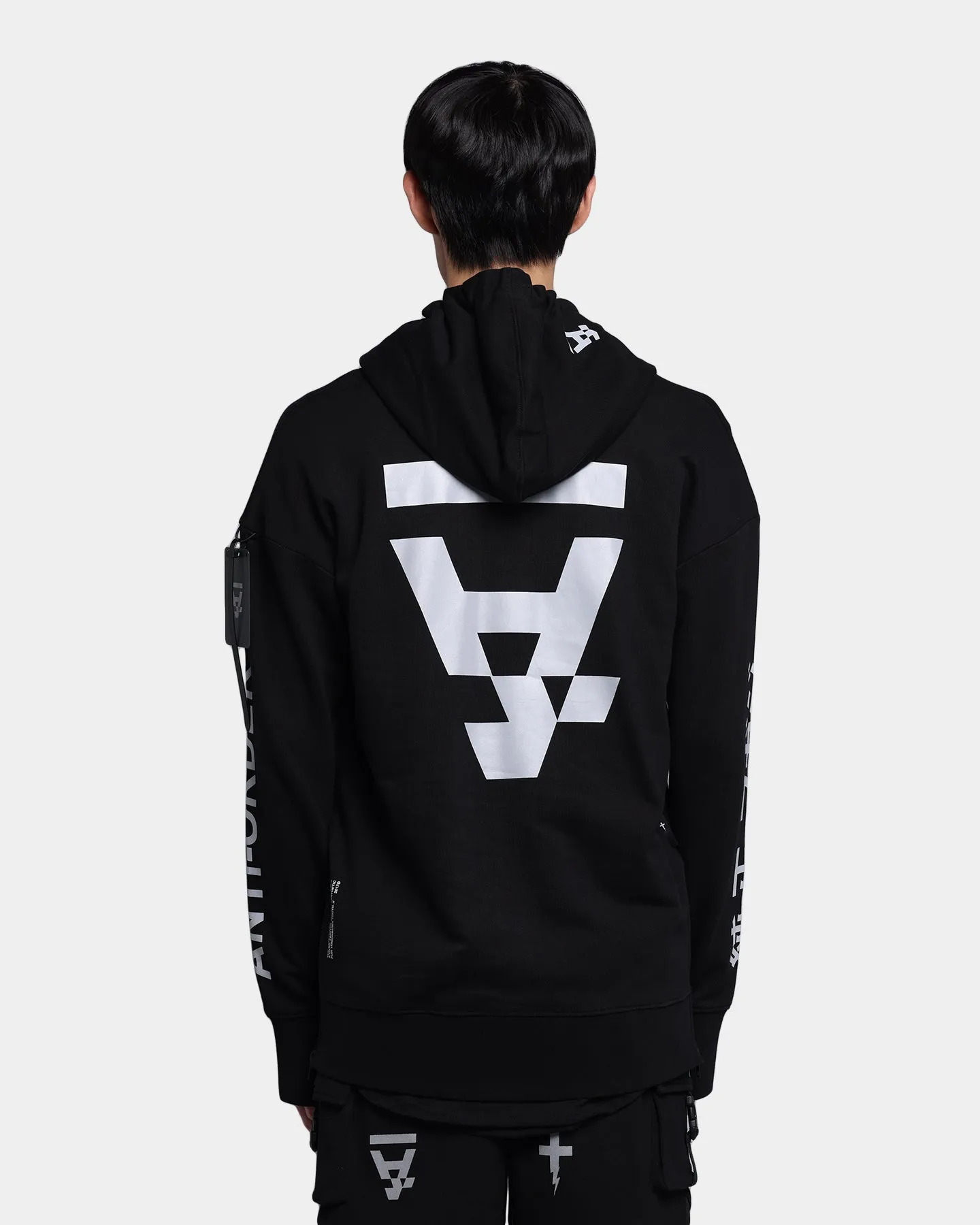 The Anti Order Reflective A10 Hyphen Hoodie Black/Reflective