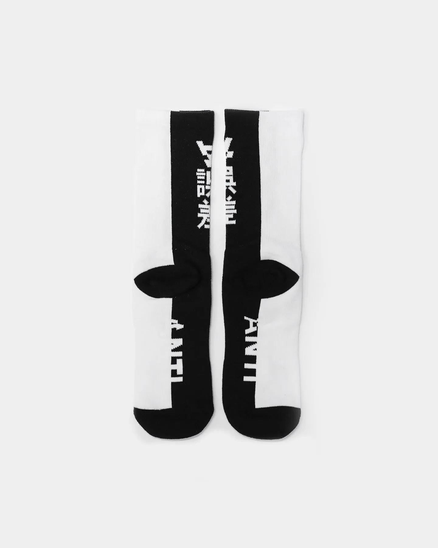 The Anti Order Unisex New Guard Sock Black/White