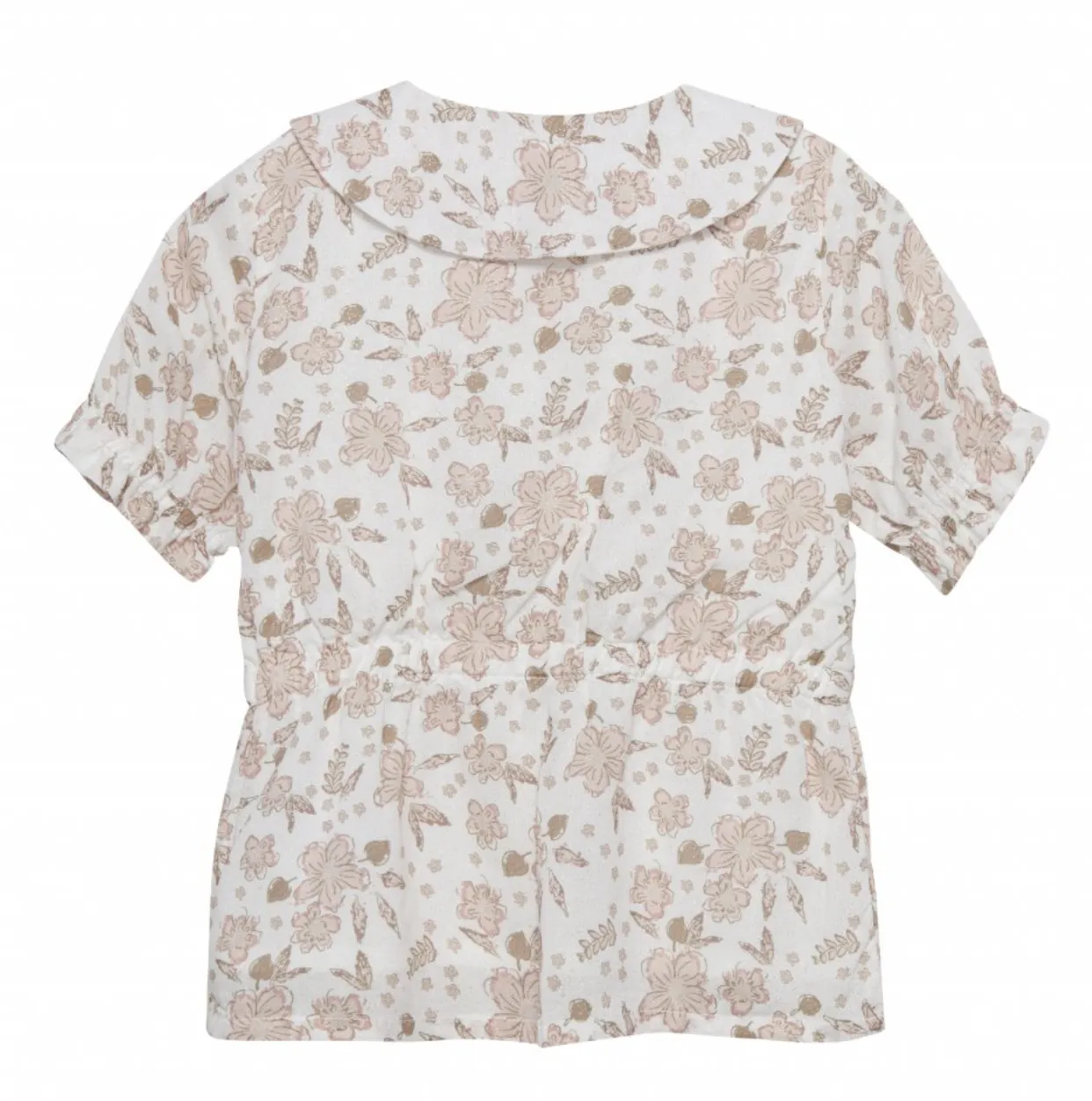 The Mae Woven Flower Shirt - KIDS