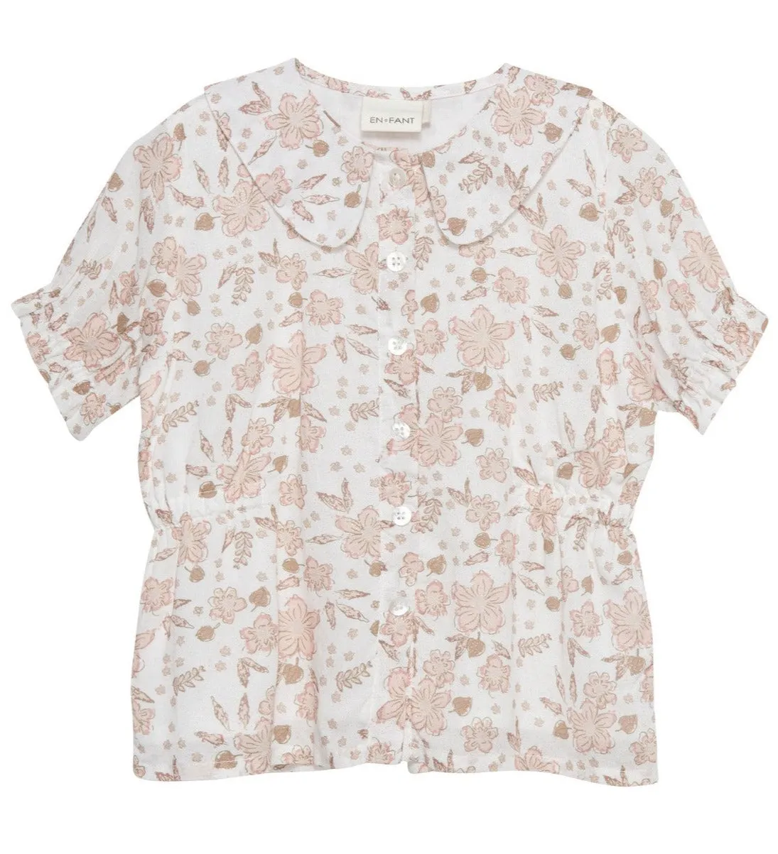 The Mae Woven Flower Shirt - KIDS