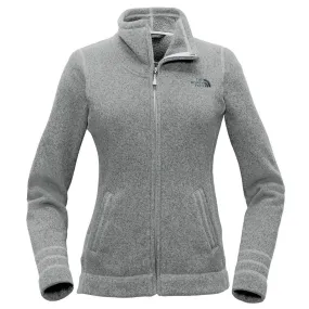 The North Face Women's TNF Medium Grey Heather Sweater Fleece Jacket