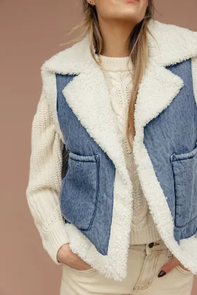 The Six Sherpa Vest