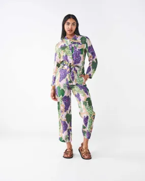 The Vine Linen Long Sleeve Jumpsuit