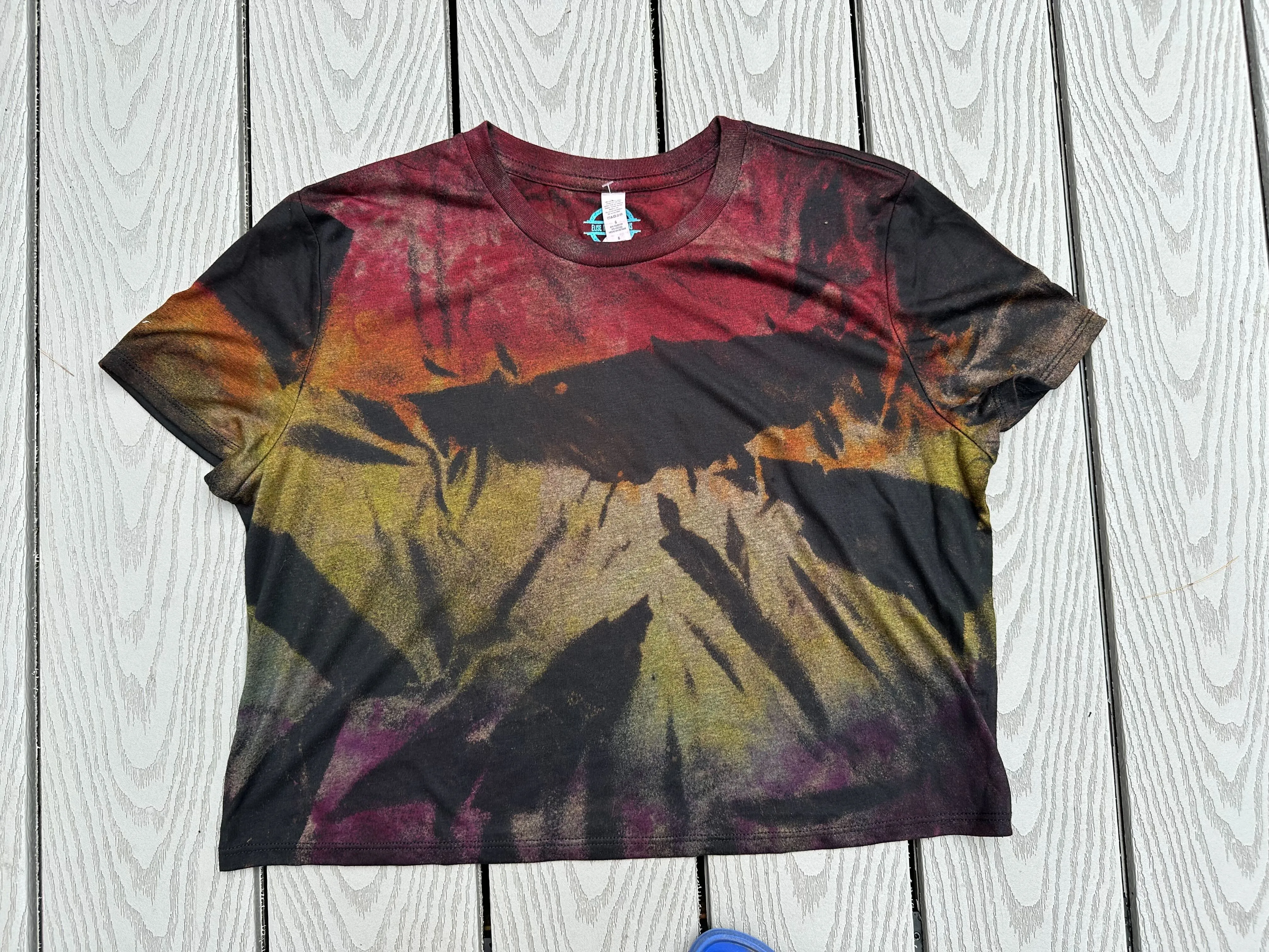 Tie Dye Crop Tee