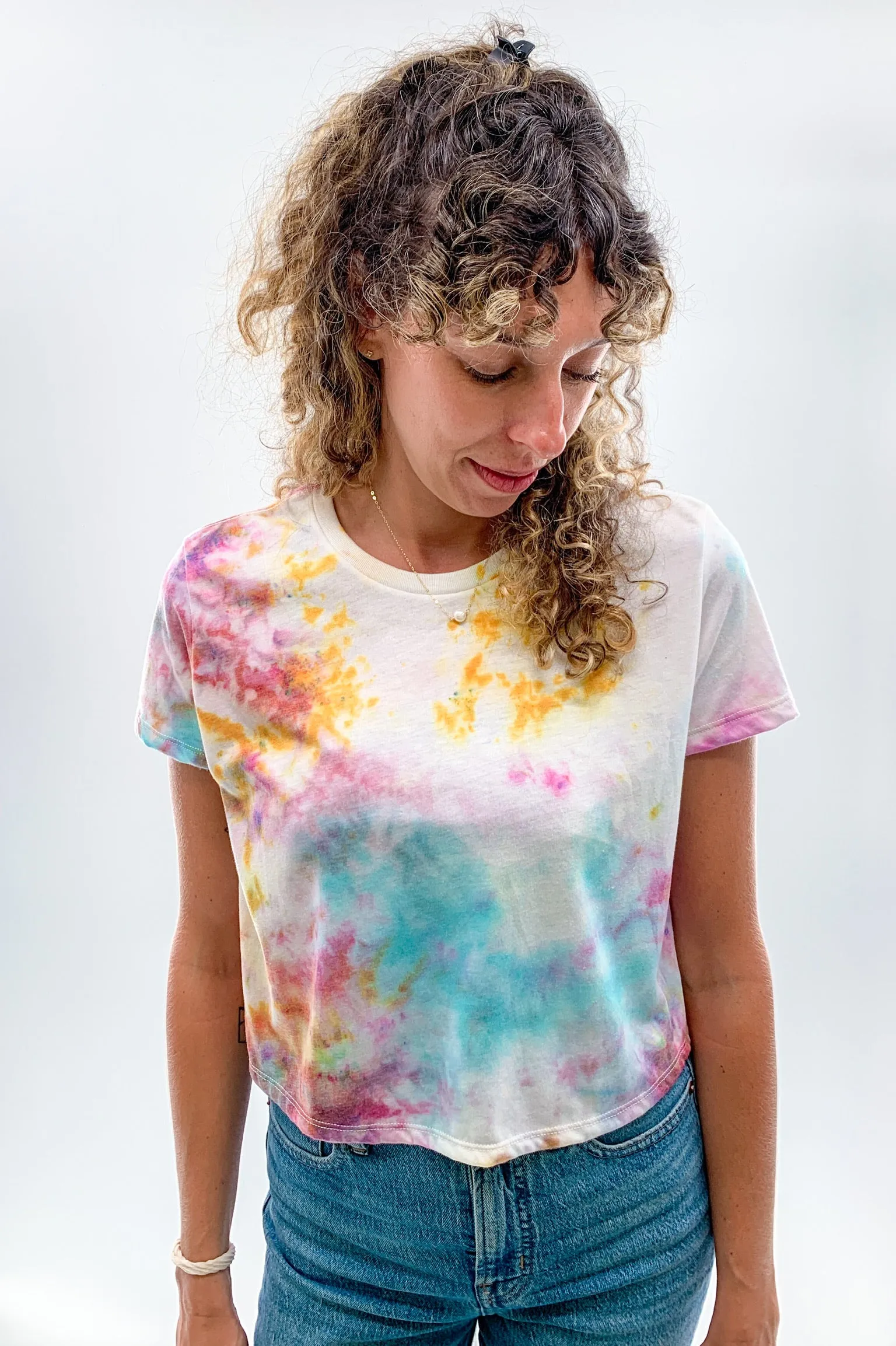 Tie Dye Crop Tee