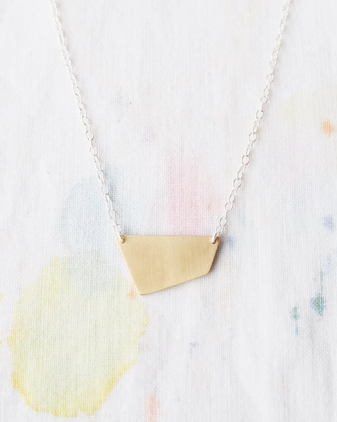 Tiny Geometric Necklace