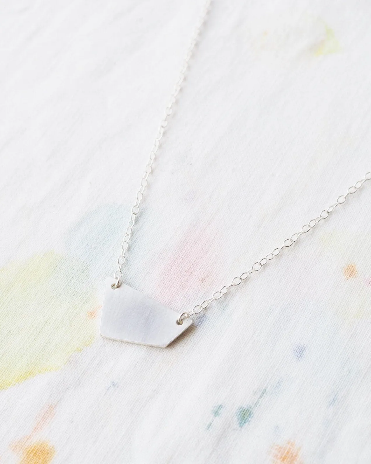 Tiny Geometric Necklace