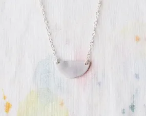 Tiny Sunset/Sunrise Necklace