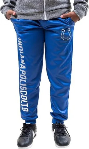 Ultra Game NFL Official Youth Super Soft Game Day Jogger Sweatpants, Indianapolis Colts|Indianapolis Colts