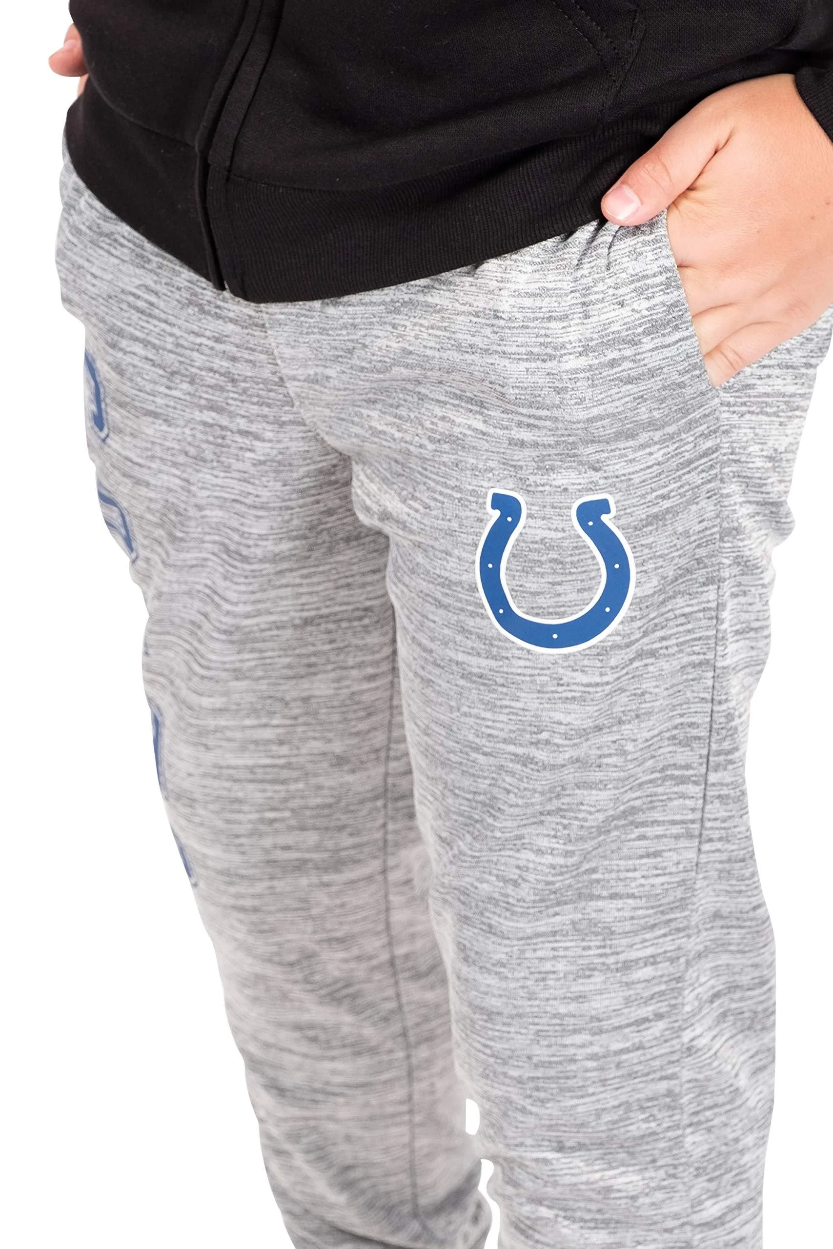 Ultra Game NFL Official Youth Super Soft Game Day Jogger Sweatpants, Indianapolis Colts|Indianapolis Colts