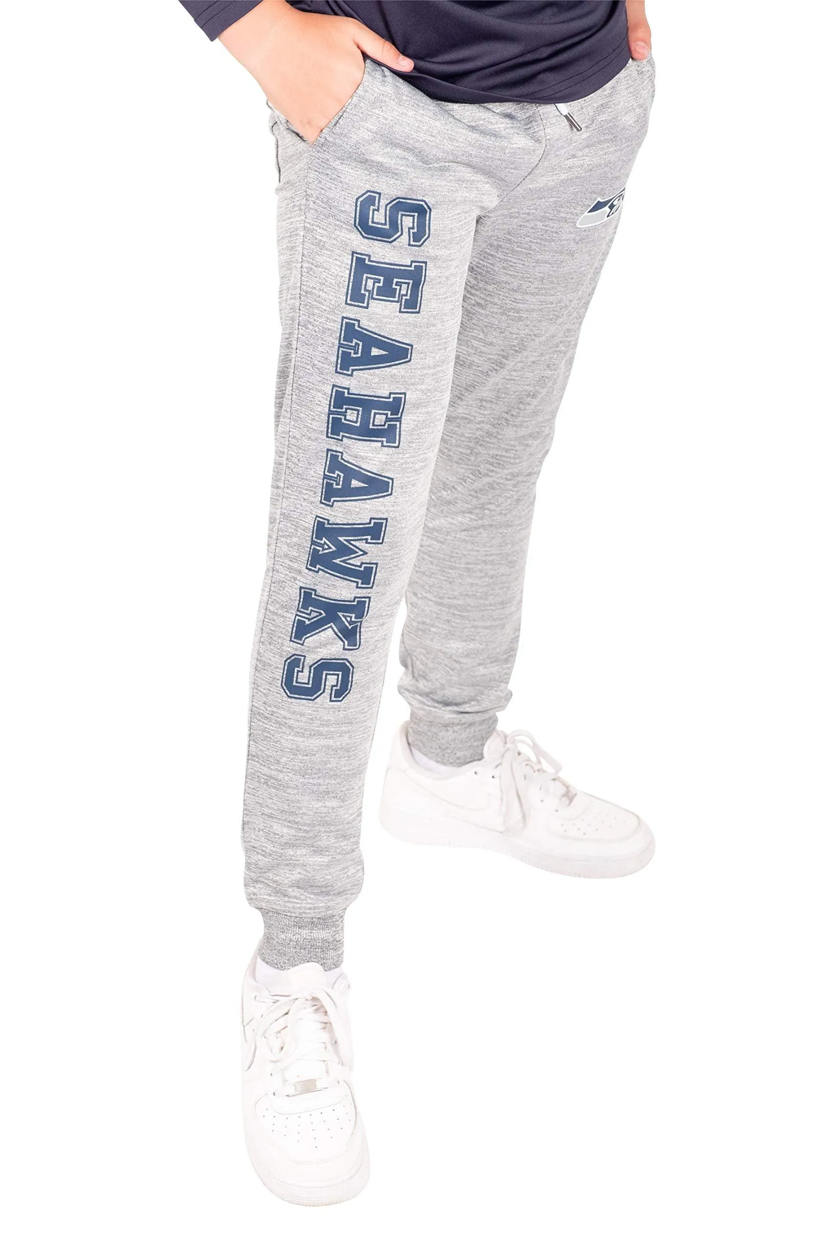 Ultra Game NFL Official Youth Super Soft Game Day Jogger Sweatpants, Seattle Seahawks|Seattle Seahawks