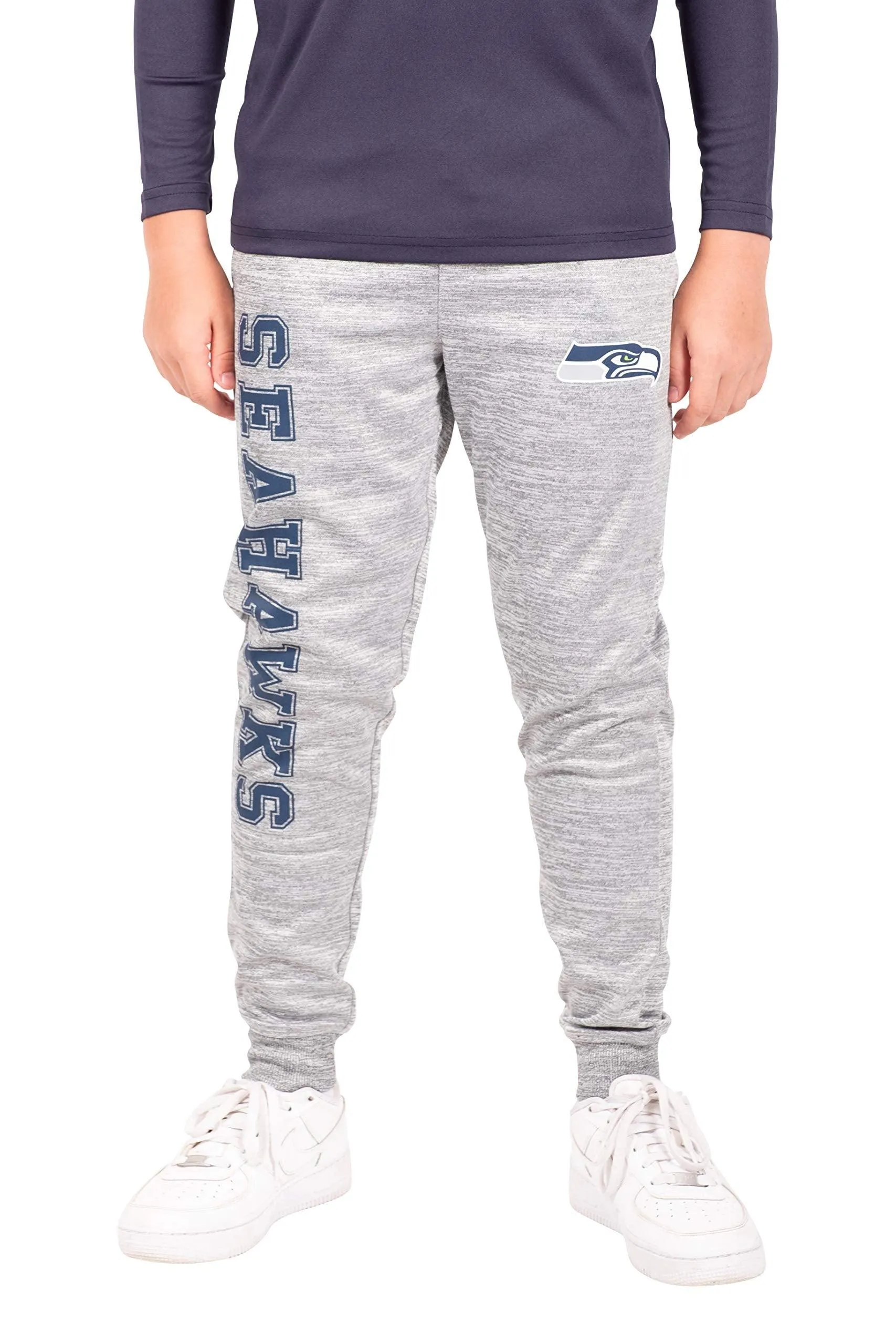 Ultra Game NFL Official Youth Super Soft Game Day Jogger Sweatpants, Seattle Seahawks|Seattle Seahawks