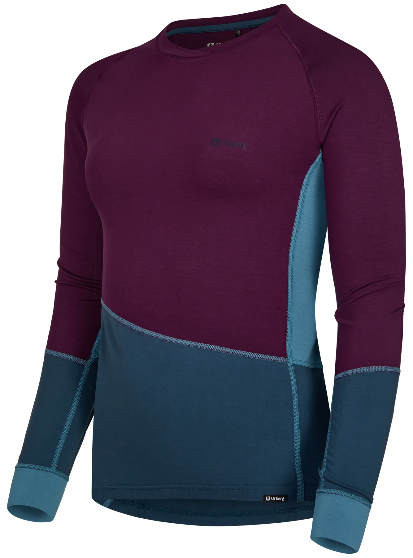 Urberg Women&#x27;s Gjota Bamboo Top Dark Purple | Buy Urberg Women&#x27;s Gjota Bamboo Top Dark Purple here | Outnorth