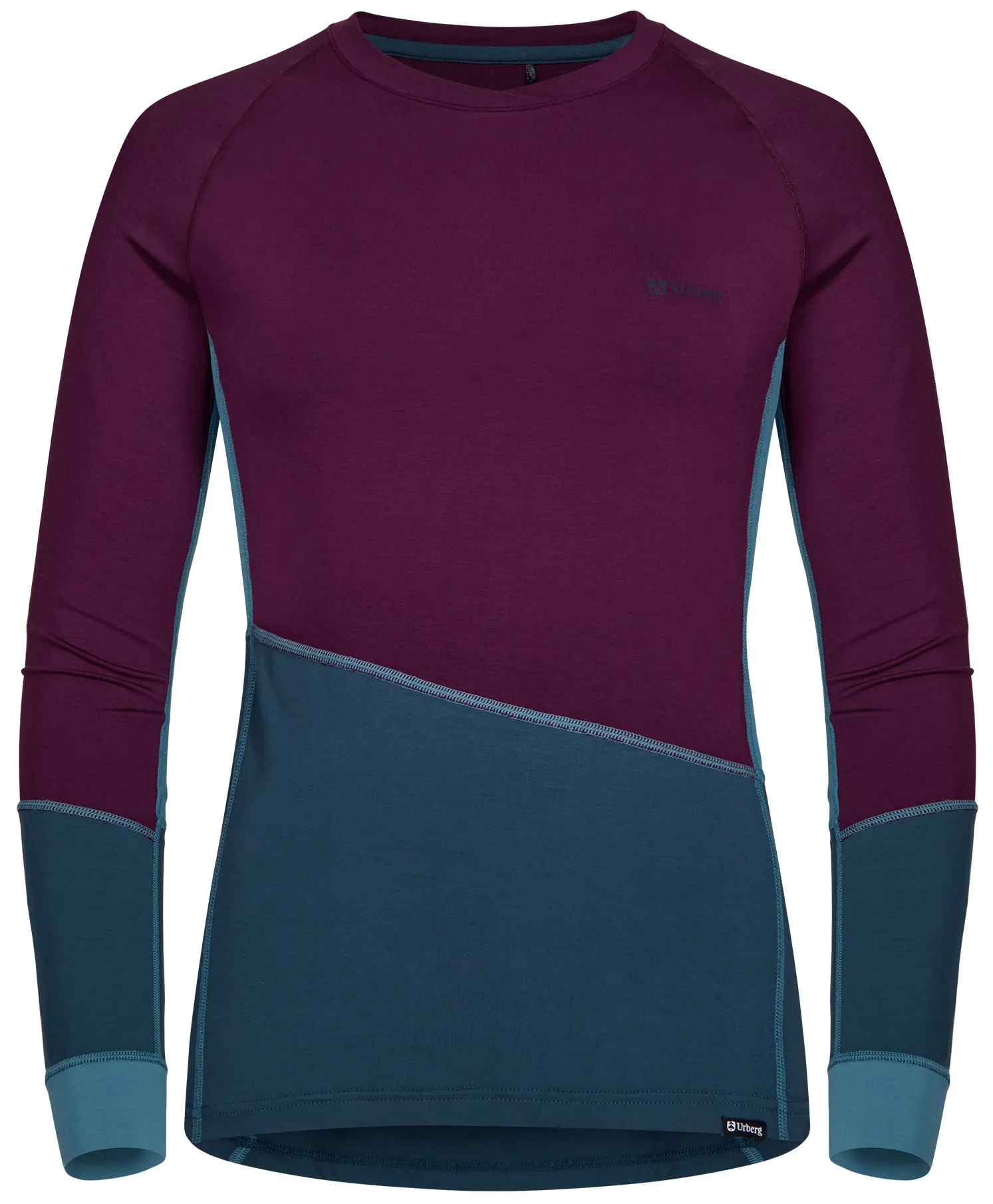 Urberg Women&#x27;s Gjota Bamboo Top Dark Purple | Buy Urberg Women&#x27;s Gjota Bamboo Top Dark Purple here | Outnorth