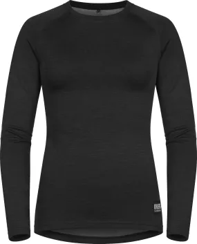 Urberg Women&#x27;s Selje Merino-Bamboo Top Black Beauty | Buy Urberg Women&#x27;s Selje Merino-Bamboo Top Black Beauty here | Outnorth