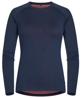 Urberg Women&#x27;s Selje Merino-Bamboo Top Blue/Pink | Buy Urberg Women&#x27;s Selje Merino-Bamboo Top Blue/Pink here | Outnorth