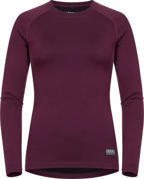 Urberg Women&#x27;s Selje Merino-Bamboo Top Potent Purple | Buy Urberg Women&#x27;s Selje Merino-Bamboo Top Potent Purple here | Outnorth