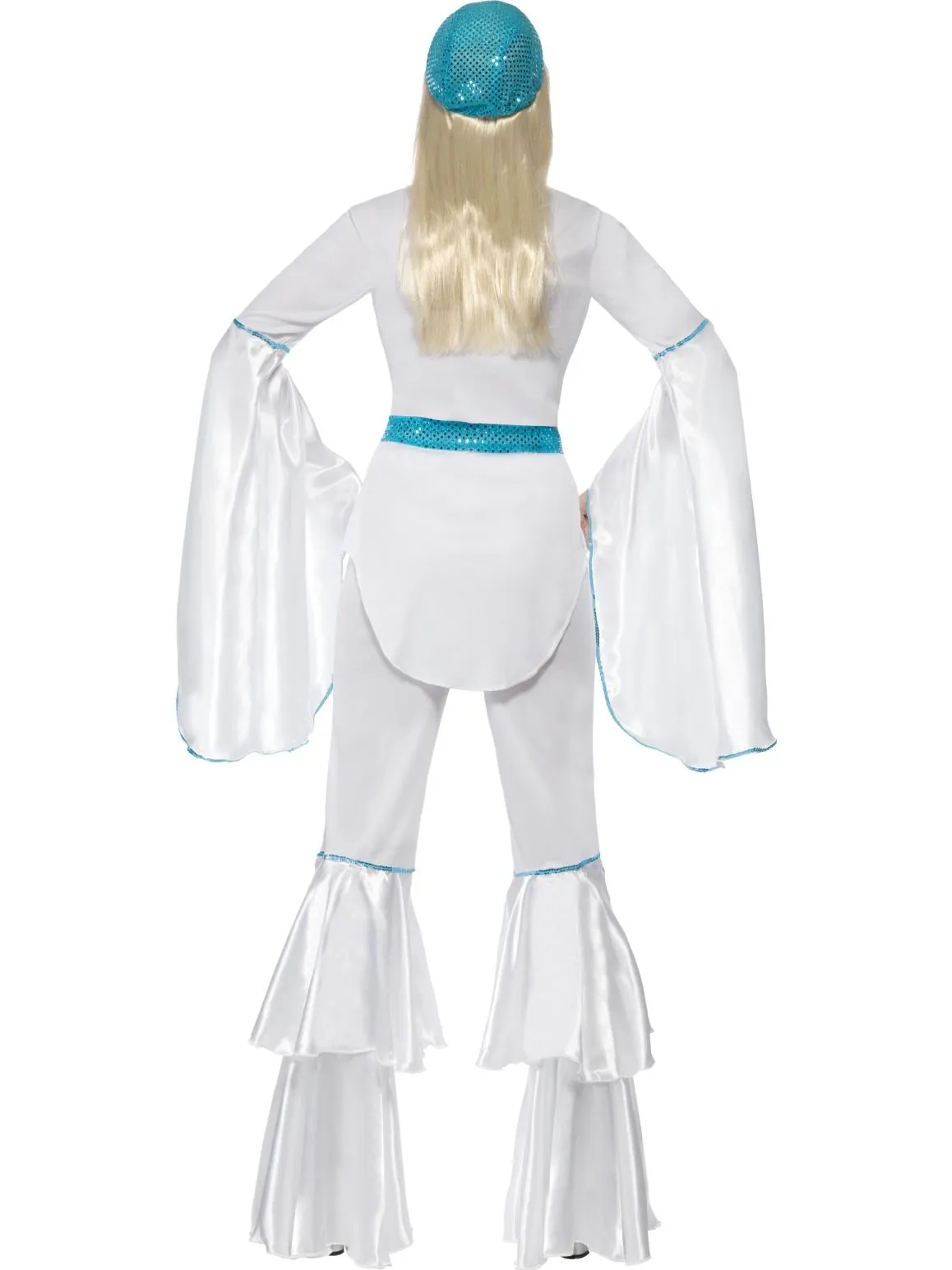 White 1980's Pop Singer Costume