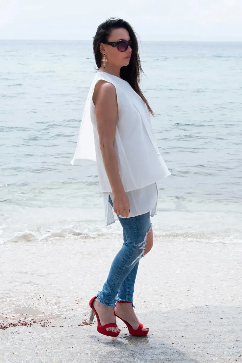 White Linen Tunic ALLA