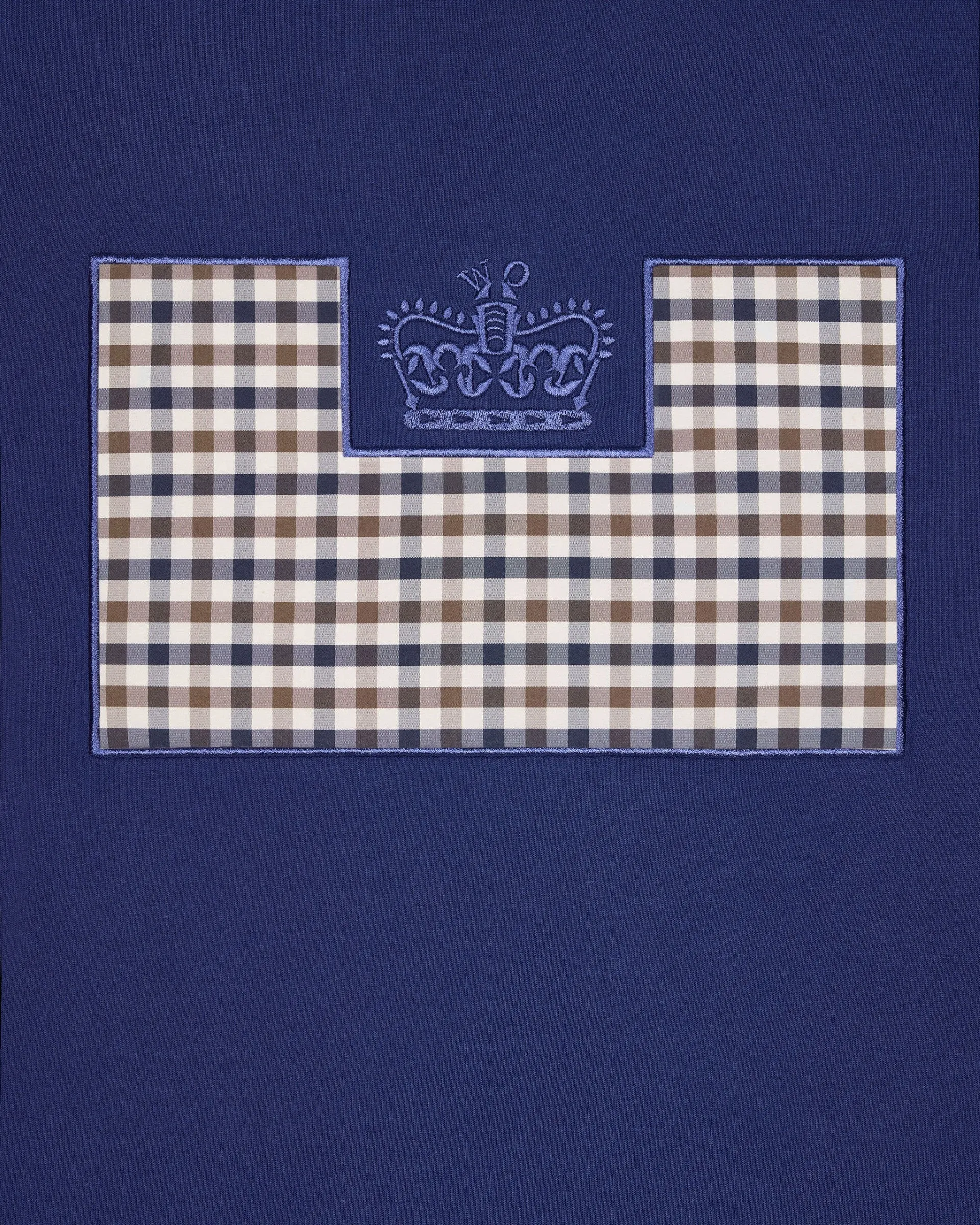 Zapico Prison T-Shirt Bright Navy/Mid House Check